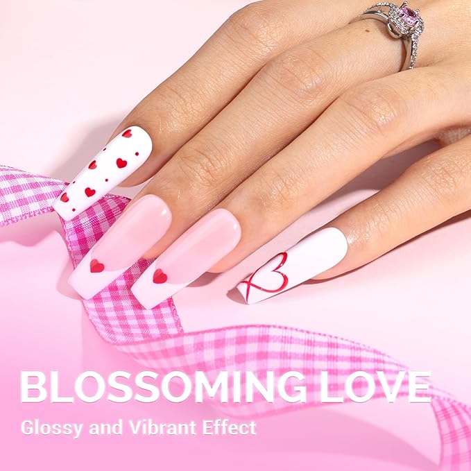 MelodySusie Thick Snow White Gel Nail Polish,15ML Soak Off UV LED White Gel Polish Christmas Gift for Women Nail Art Manicure Salon DIY Nail Design Decoration at Home-479