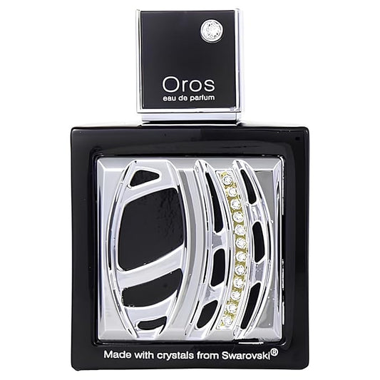 Armaf Oros 2.9 Oz Eau De Parfum Spray for Men with Swarovski Elements