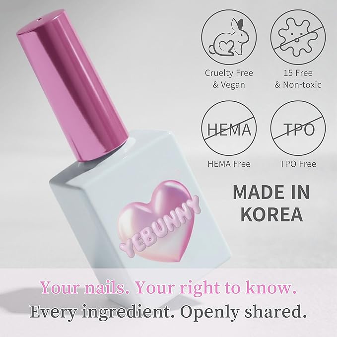 Korean Holographic Rainbow Magnetic Gel Nail Polish Cat Eye Effect Beauty Glitter Premium Professional Home Salon Quality Gift DIY RainbowNail Art UV LED Gel 15ml