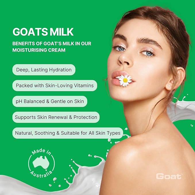 Goat Milk Cream with Lemon Myrtle 100ml