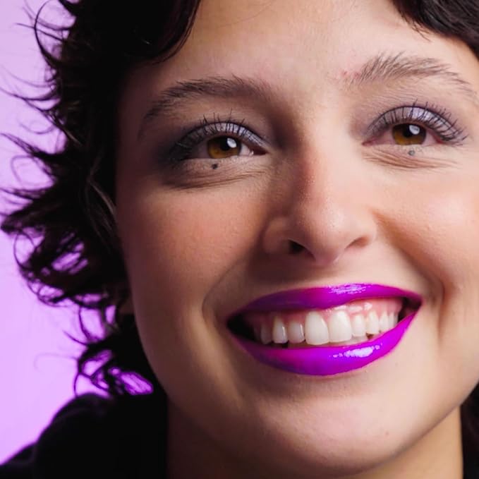 UNICORN SNOT Liquid Metal Lip Paint | Intense Pigment, Non-drying, Metallic Lip Color Makeup for Holiday, Stocking Stuffers, Christmas Gift | Vegan & Cruelty-free Lip Makeup - BOOM (Atomic Purple)