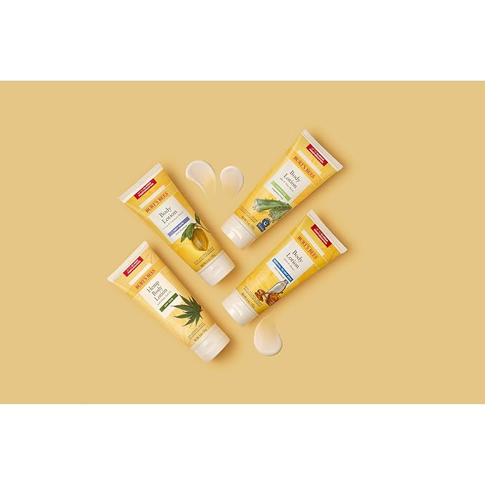 Burt's Bees Butter Body Lotion for Dry Skin with Cocoa & Cupuaçu, 6 Oz,Pack of 3 (Package May Vary)
