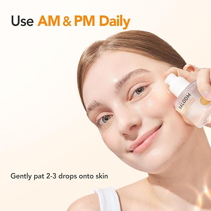 BALOOM 10% Niacinamide Serum with Glutathione, Dark Spot Remover For Face, Korean Skin Care for Uneven Tone, Discoloration & Pore Minimizing – Brightening Serum for Hydration & Glass Skin – 1.69 fl oz