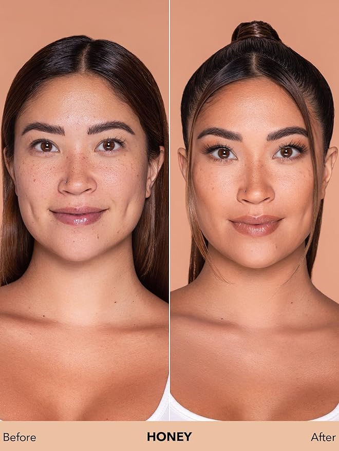 SHEGLAM Full Coverage Foundation Makeup Long Lasting Waterproof Matte Dewy Liquid Foundation - Honey