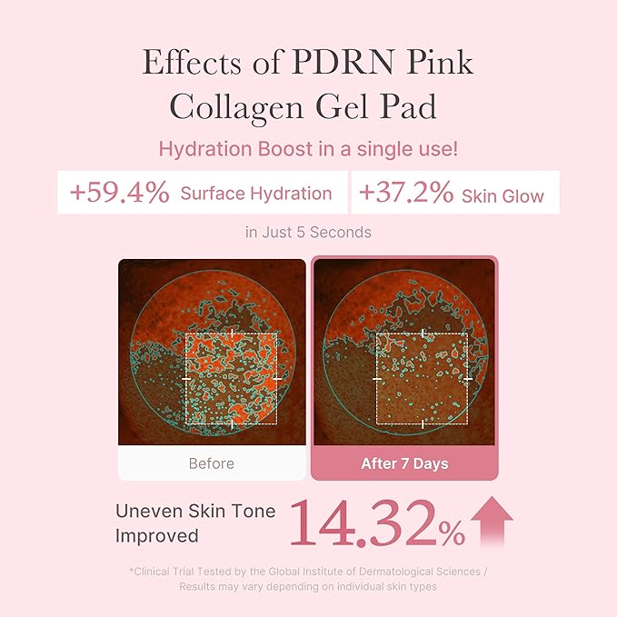 medicube Toner Pads Salmon DNA PDRN Pink Collagen Jelly Pad | Korean Gel Toner Pad | Niacinamide, Madecassoside, Retinol | Soothing, Radiance, Uneven Skin Tone | Korean Skin Care | 70 Pads (1 Pack)