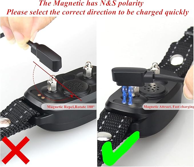 Fast Charger Only for FAFAFROG Dog Bark Collar S1 - USB Power Adapter,3.3Ft Magnetic Charging Cord