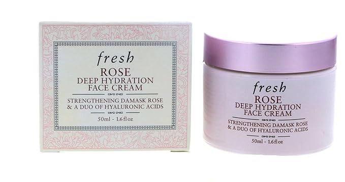 Rose Deep Hydration Face Cream by Fresh for Women - 1.6 oz Cream