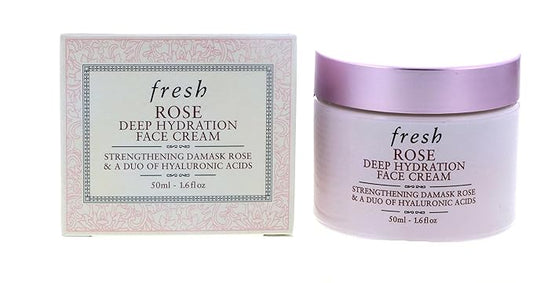 Rose Deep Hydration Face Cream by Fresh for Women - 1.6 oz Cream