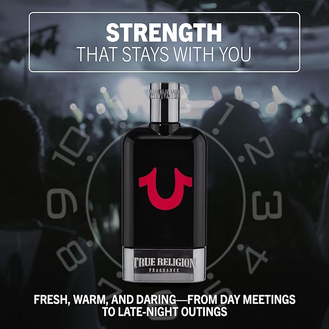 True Religion for Men - Cologne - fresh, woody, wearable for any occasion - citrus, bergamot, aquatic, marine, spicy, orange blossom, rosemary, coumarin, cedarwood, oriental, aromatic