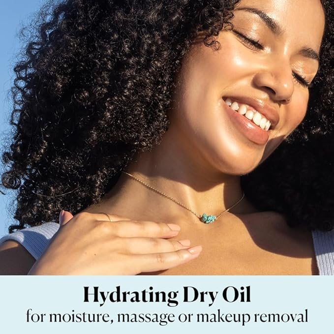 Sky Organics Hydrating fractionated Dry Oil, Coconut Oil, for Moisture, Massage and Makeup Removal, For All Skin Types, 100% Pure and Cold Pressed Multipurpose Body and Face Oil