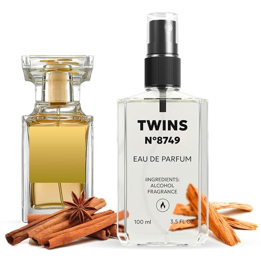 TWINS Impression of Santal Blush | Unisex Perfume for Women and Men Eau de Parfum | No.8749 | 3.4 Fl Oz / 100 ml