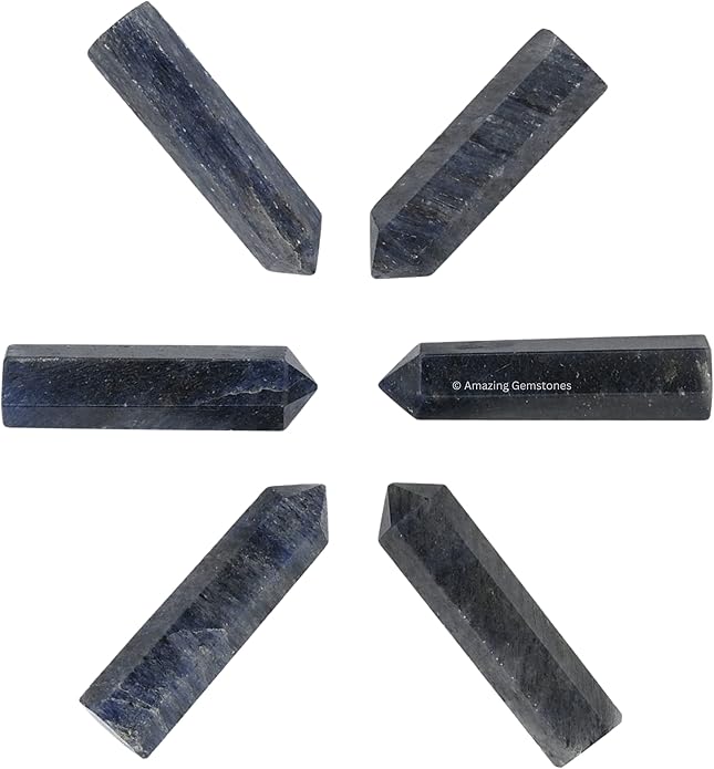 Amazing Gemstone Crystal Points Bulk Healing Crystals & Stones - Premium Single Terminated Healing Wand Point Bulk Crystals for Crafts, Crystal Grid, DIY Work