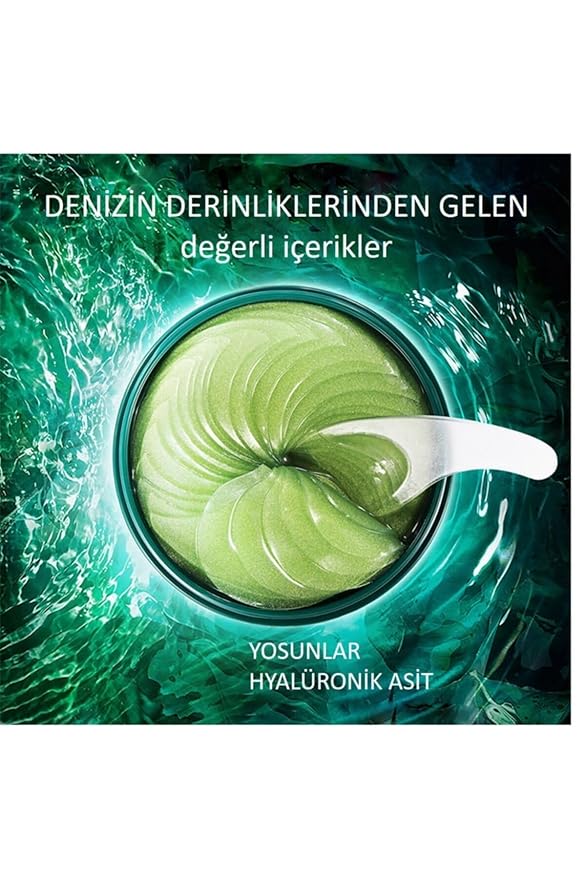 BIOAQUA 30 Pairs Eye Mask Moisturizing Hydrating Anti-Wrinkle Anti-Aging Remove Dark Circles Smooth Nourishing Refreshing (GREEN)