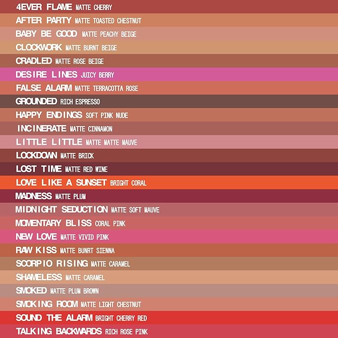 about-face Matte Fix Lip Pencil False Alarm – Long-Wear, Creamy Matte Lip Liner with Hyaluronic Acid & Vitamins C & E – Vegan, Cruelty-Free, Clean Beauty – 0.042 oz (Terracotta Rose)