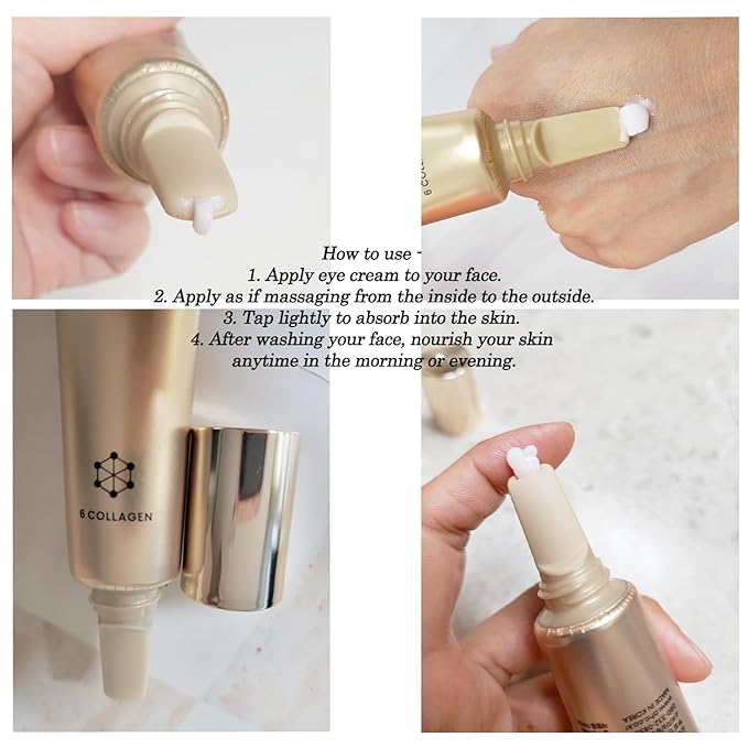 Deep Hydration & Brightening, Korean eye cream for PREMIER AMPOULE IN EYE CREAM Season 12, (1.35 fl.oz. X 1ea) dental floss