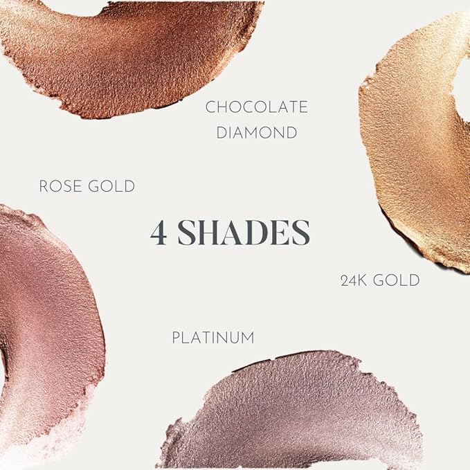 dome BEAUTY Eye Jewels 24-Hour Eye Shadow Vegan, Cruelty-Free Long-Lasting Cream Eyeshadow, Radiant Finish Eye Makeup for All Skin Tones, Easy-to-Blend, Smudge-Proof, Chocolate Diamond .15 fl oz