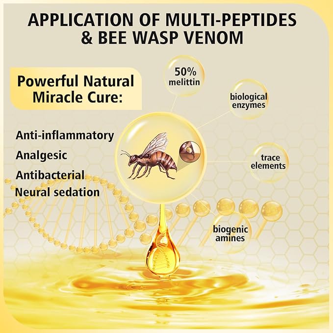 KeLeek Bee Wasp Venom Multi-Peptides Toothpaste for Bleeding Gums,Gingivitis Treatment Repair,Sensitive Teeth,Mouth Sores,Plaque-12 Hours Breath Fresheners- 3.7 OZ(1 Pack)