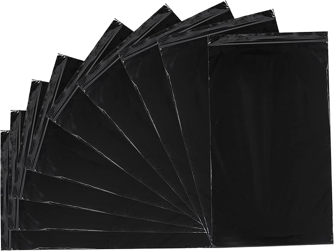 Feminine Personal Disposal Bags Refill Pack- Black Opaque Bags for Sanitary Disposal, Discreet Disposal for Tampons, Pads, and Liners (100 Refill Bags)