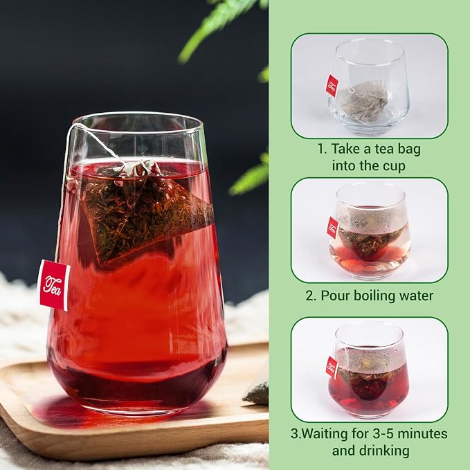Liver Detox Tea, Liver Cleanse Detox & Repair Dandelion Milk Thistle Tea Support Kidney Health, 10 Precious Ingredients Formula Herbal Teabags for Men & Women (1 Pack/15 Bags)