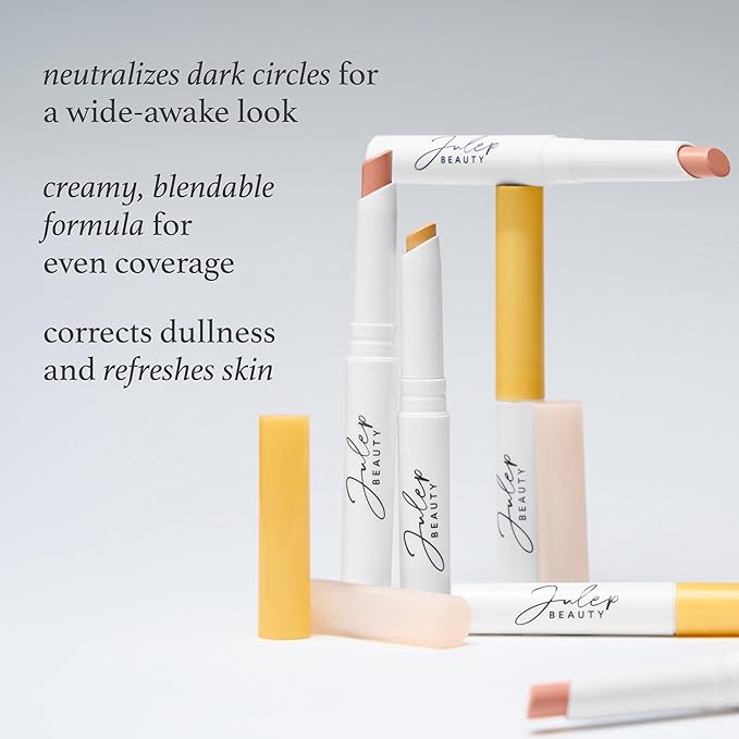 Julep Bright Intentions Under Eye Color Corrector Stick | Banana | Yellow Concealer for Dark Circles and Discoloration
