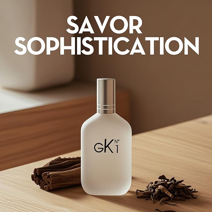 A CENTER GK 1 Cologne for Men/Eau de Parfum Natural Spray 3.4 Fl Oz Perfume for Men Suitable for All Skin Type Fragrance Daily Used