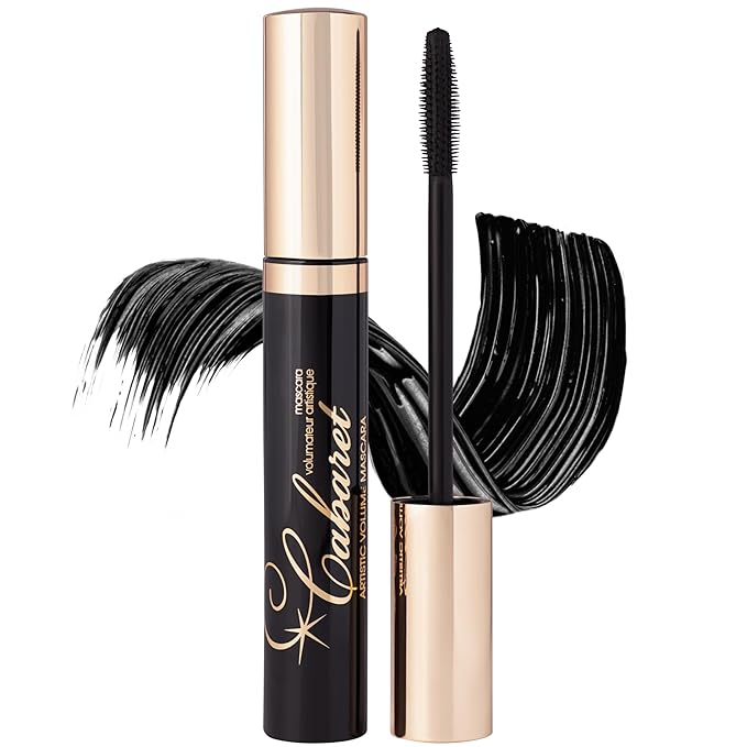 Vivienne Sabó Classic Mascara Cabaret – Volume and Length Mascara for Defined Everyday Lashes, Clean, Smudge-Resistant, Cruelty-Free, Blackest Black, Made in Italy, 0.3 fl oz