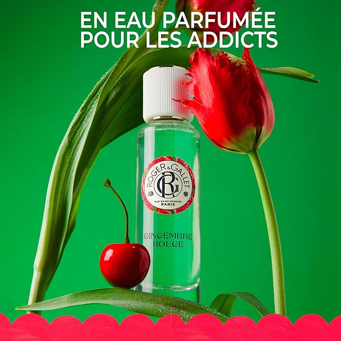 ROGER & GALLET | Body Wash & Body Soap for Women | Gingembre Rouge - Red Ginger 3 x 3.5 oz each