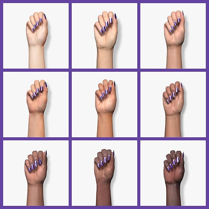 ILNP Peace - Blue, Purple, Fuschia, Pink, Gold Color Shifting Ultra Chrome Nail Polish