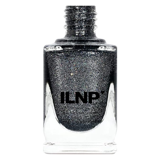 ILNP Private Reserve - Black Holographic Metallic Nail Polish