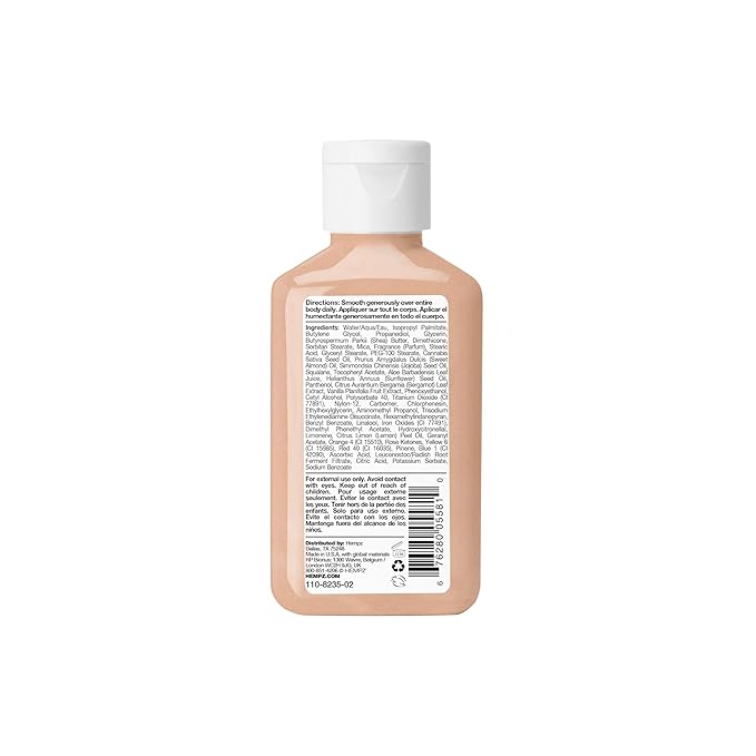Hempz Mini Glow Getter Herbal Body Moisturizer 2.25 oz.