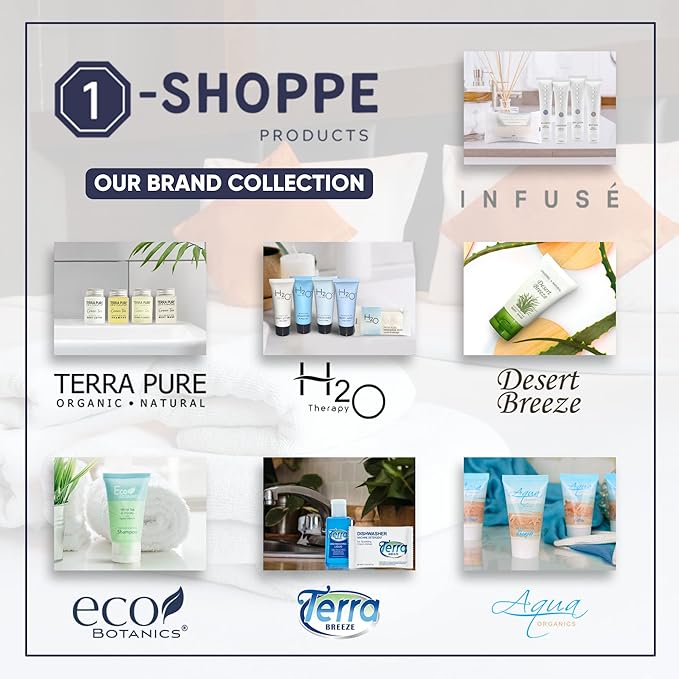 Terra Pure White Tea & Coconut Soap | Travel Size Toiletries Bulk Set for Hotel Essentials | 1.25 oz Bar Soap | 300 Pieces