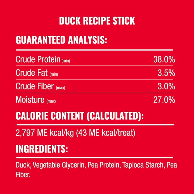 Good 'n' Tasty Snap 'EMS Training Dog Treats with Real Protein, 15 Count | Real Chicken, Duck or Beef, Easy to Break Into Pieces for Training or Rewards, No Artificial Flavors, Colors or Preservatives