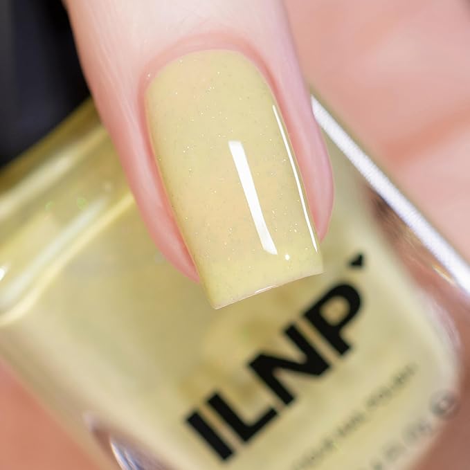 ILNP Lunchbox - Pastel Yellow Holographic Crelly Nail Polish