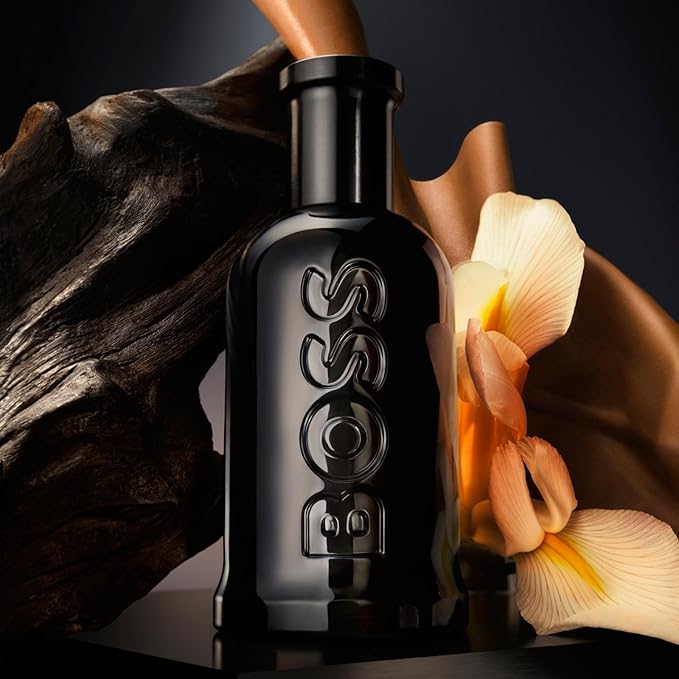 Hugo Boss Bottled Parfum – Woody Ambery Men's Cologne – With Notes of Leather, Orris & Wood – Luxury Perfumes for Men – Long Lasting Fragrance
