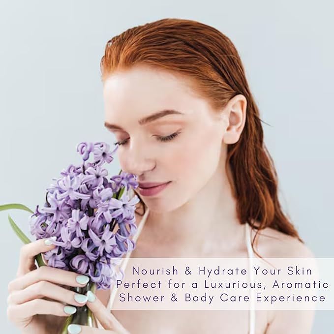 Olivia Care Body Oil Shower Oil Vegan & Natural | Hydrating & Moisturizing - Infused with VITAMIN E, K & Omega Fatty Acids - Refreshing Fragrance - Reduce Dry Skin (Lavender)
