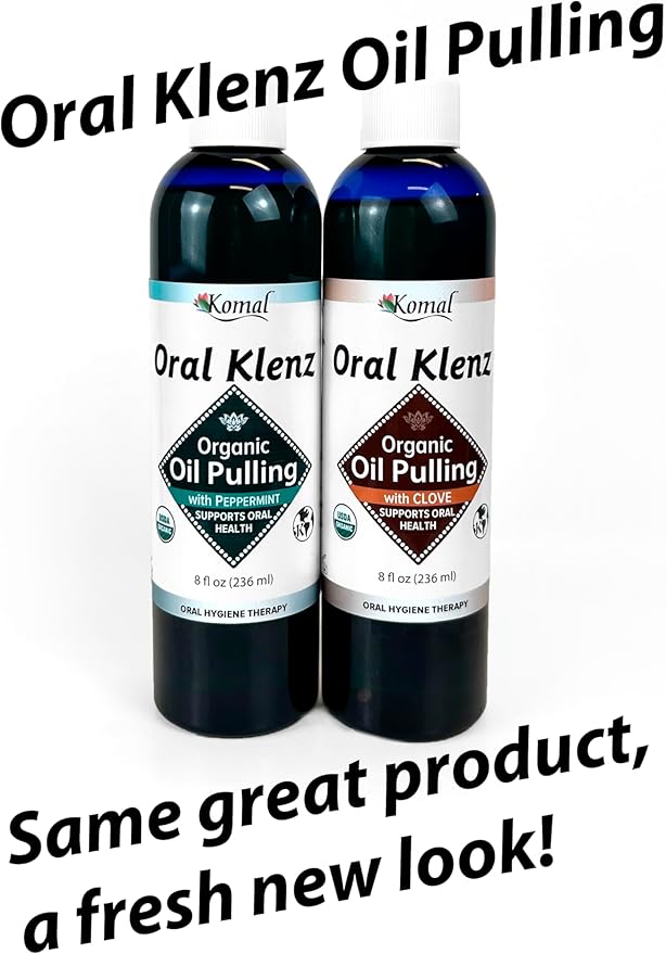 AyurBest Oral Klenz Clove/Oil Pulling, USDA Certified Organic, 8 fl oz