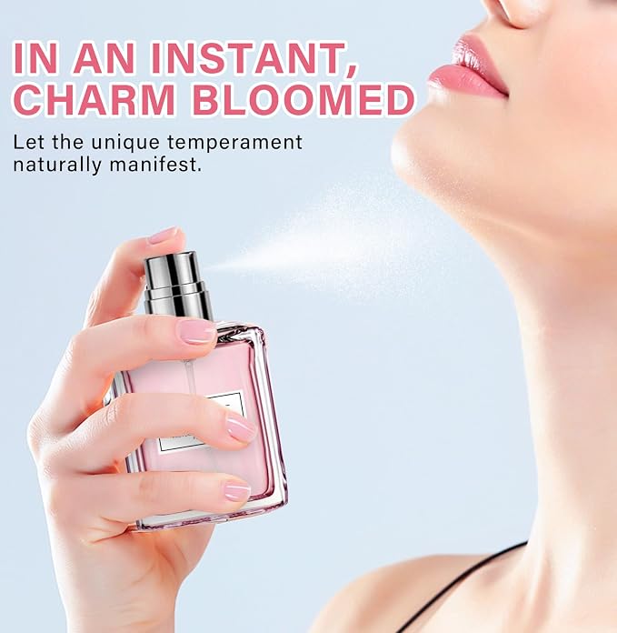 Pheromone Perfume for Woman, Long Lasting Perfumes for Women, Elegant Floral Notes, 12H Advanced Scent Release Formula, Travel-Size Womens Perfume for Romantic Date & Daily Wear, 20ml