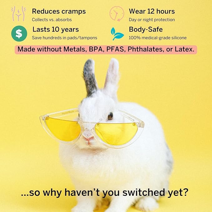 Pixie Soft Menstrual Cup - Ranked 1 for Most Comfortable Reusable Period Cup - Buy One We Give One - Includes Ebook Guide, Cleaning Wipes, Lube, & Storage Bag - Tampon and Pad Alternative