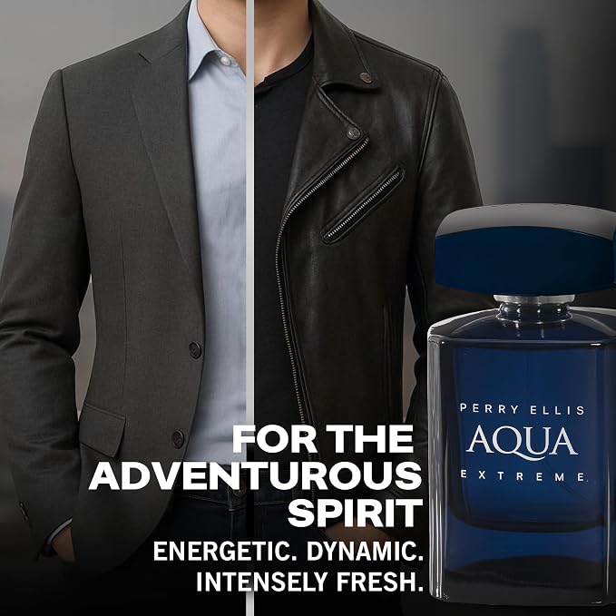Perry Ellis Aqua Extreme Eau De Toilette Spray, 3.4 Ounce