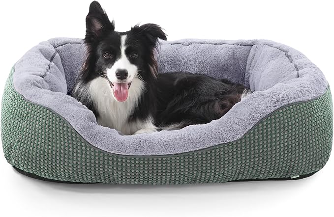 Dog Bed Medium Size, Orthopedic Warming Soft Calming Sleeping Durable with Anti-Slip Bottom