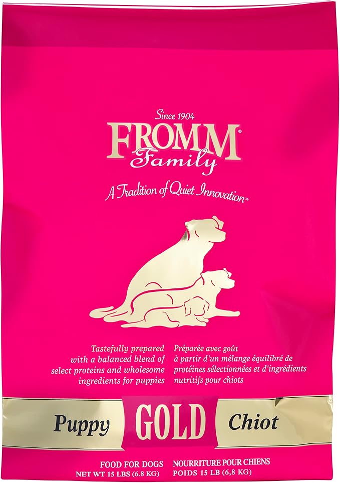 Fromm Puppy Gold Premium Dry Dog Food - Chicken Recipe - 15 lb