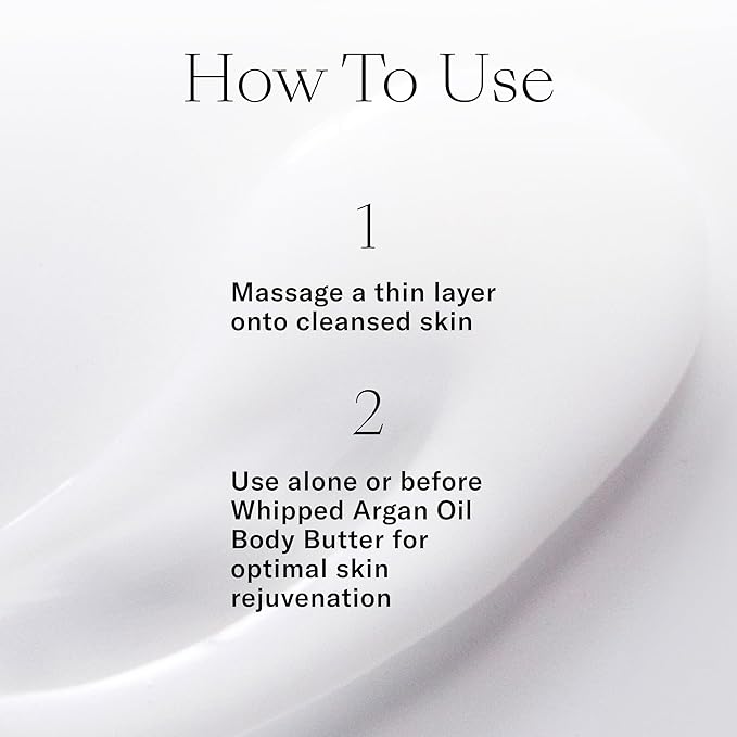 Josie Maran Argan Milk Body Serum - Nourishing Body Milk Enriched with Argan Oil to Deeply Hydrate Skin - Enriched with Pineapple Enzymes to Gently Exfoliate - Dream Cream (20 Fl Oz)
