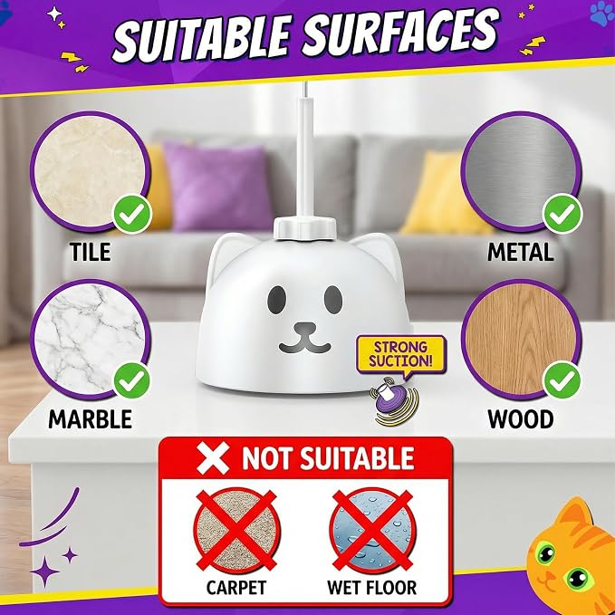 Interactive Cat Toys for Indoor Cats, 360° Automatic Spin Flying Bird Wand