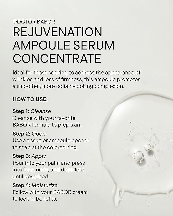 REJUVENATION AMPOULE SERUM CONCENTRATE