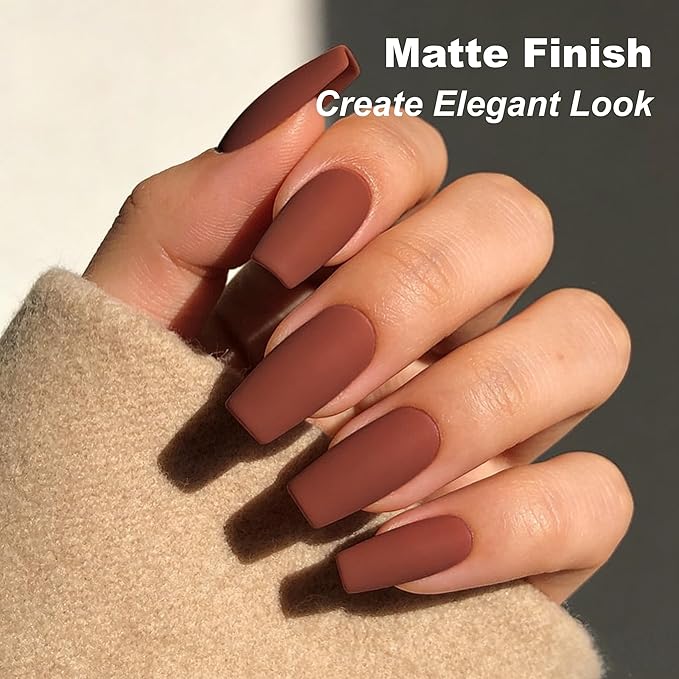 YTD Likomey Van Dyke Brown Gel Nail Polish,15ml Salon Home DIY Nail Art Manicure and Pedicure Fall Winter Soak Off UV Color Varnish,CS217