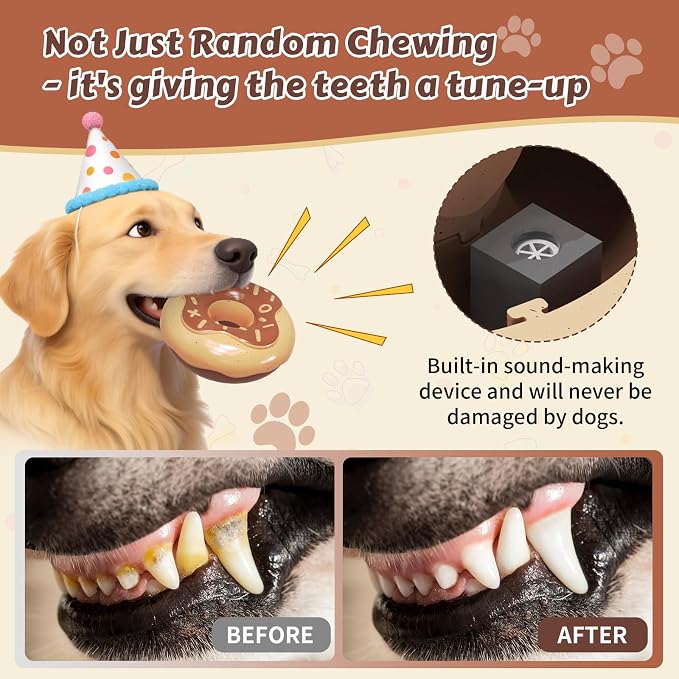 Tough Dog Chew Toys Indestructible Squeaky Toys for Aggressive Chewers Outdoor Swimming Interactive Tough Chew Toys for Medium and Large Dogs