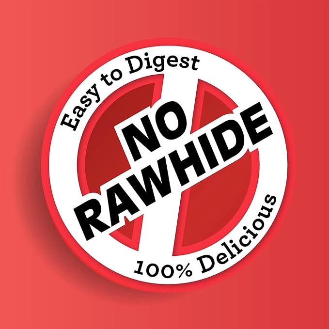 DreamBone Spirals Variety Pack Rawhide-Free Dog Treats, 45 Count | Daily Chew, Digests Safely and Completely, Made With Real Protein, Chicken, Beef and Pork, For Adult Dogs