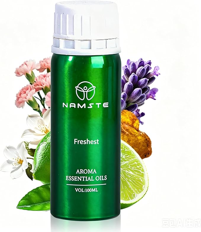 Diffuser Essential Oil Refill, 100ml, Citrus Lavender | Long Lasting Scent with Bergamot, Jasmine & Sandalwood, Reed Diffuser Oil for Home