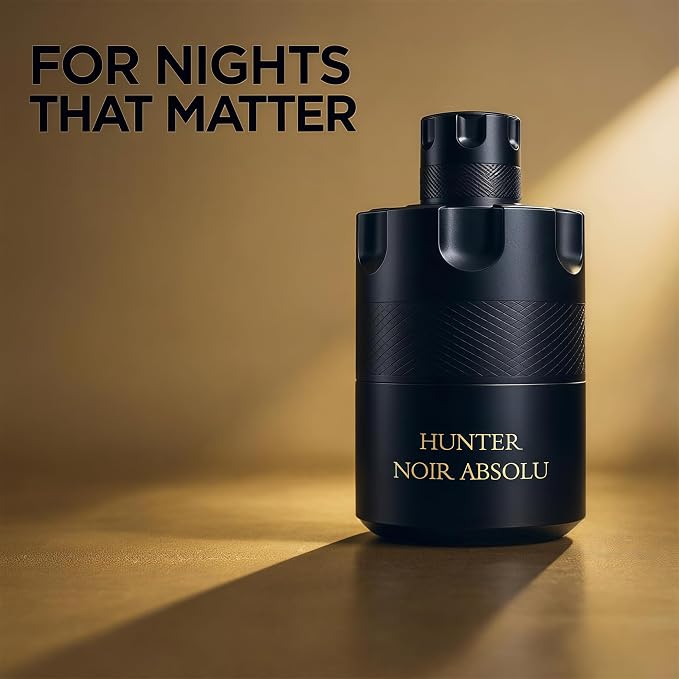 A CENTER Men's Cologne Gift Set of 4(MDM&HunterNo&LionBla&VictoryOUD) - 3.4 Fl Oz Each | Vanilla Bourbon, Leather & Amber Floral Fragrance | Luxury Eau de Toilette
