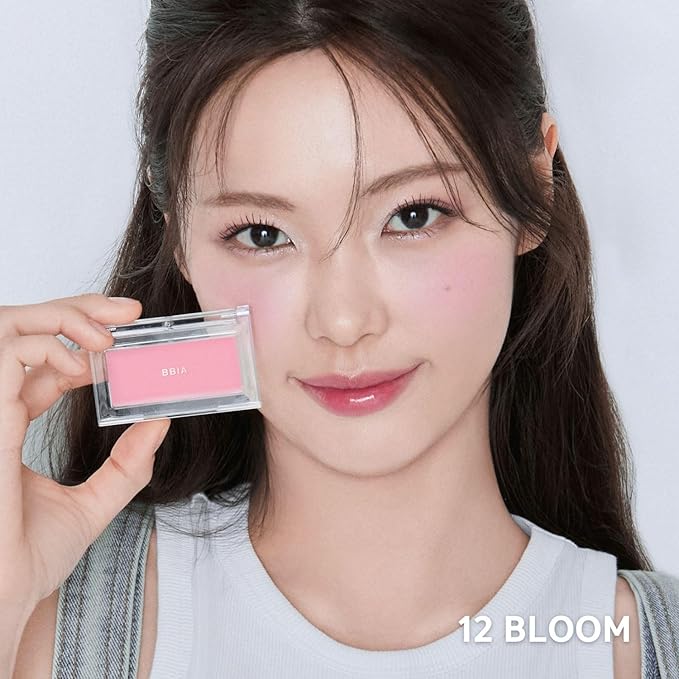 BBIA Ready To Wear Downy Cheek Cream Blush - Creamy Blendable & Buildable Blush Dewy Texture & Matte Finish High Pigment Longlasting Lightweight Natural Face Makeup (10 DOWNY CHOCO)